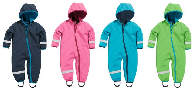 Playshoes dětský overal softshellový