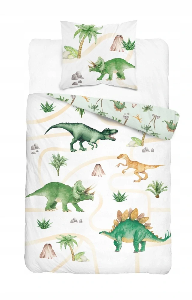Povlečení dinosaurus dino sopka