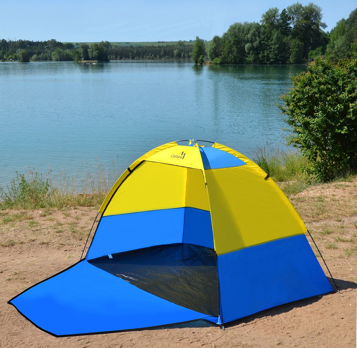 Plážový stan uzavíratelný Zaton