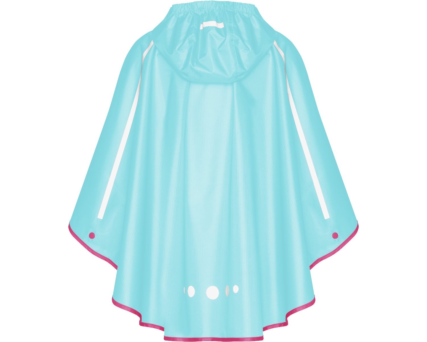 Dětské poncho pončo pláštěnka Playshoes neon