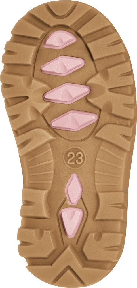 Dětské sněhule Playshoes vločka růžové