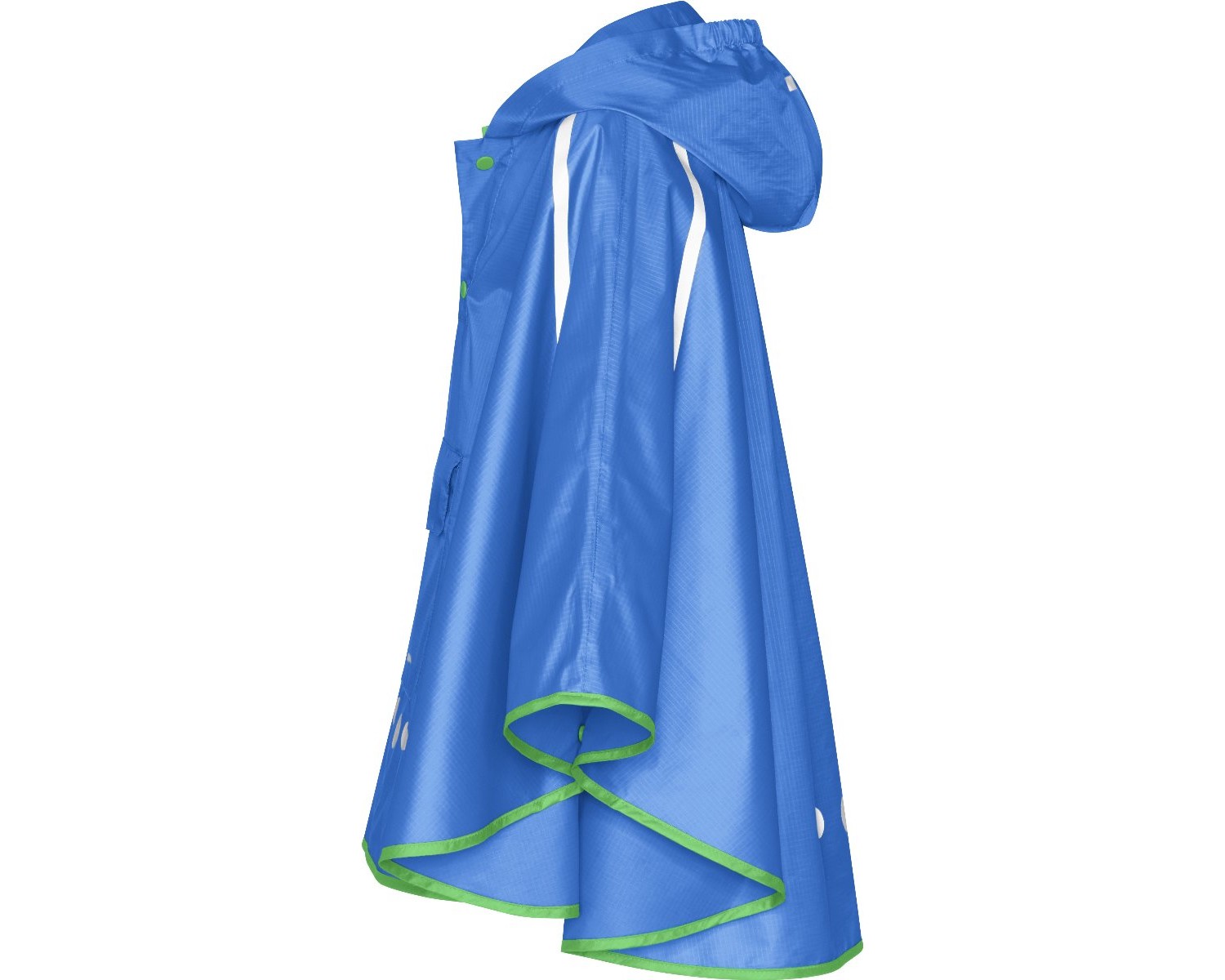 Dětské poncho pončo pláštěnka Playshoes neon