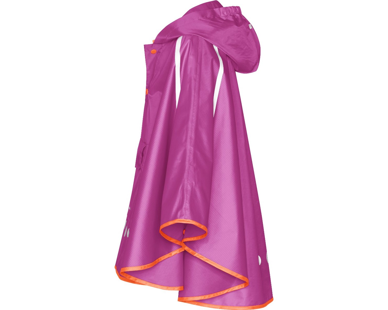 Dětské poncho pončo pláštěnka Playshoes neon