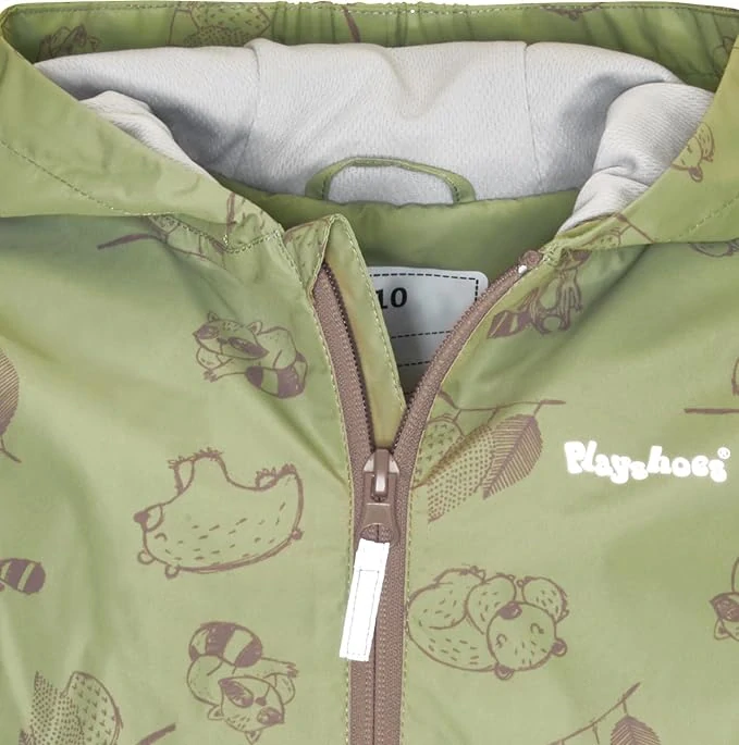 Dětská multifunkční bunda pláštěnka Playshoes les zelená