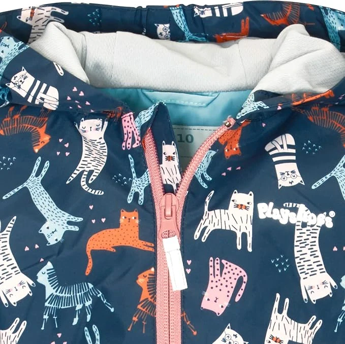 Dětská multifunkční bunda pláštěnka Playshoes Kočička