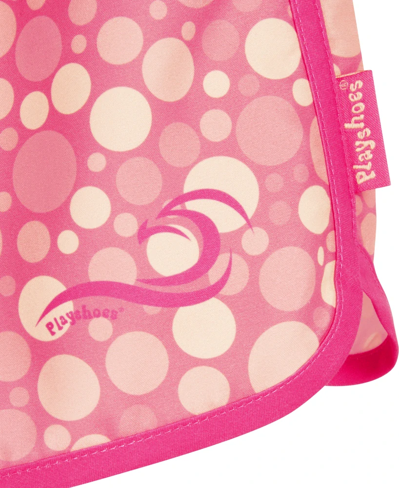 Playshoes Dvoudílné UV plavky 50+ buble růžová