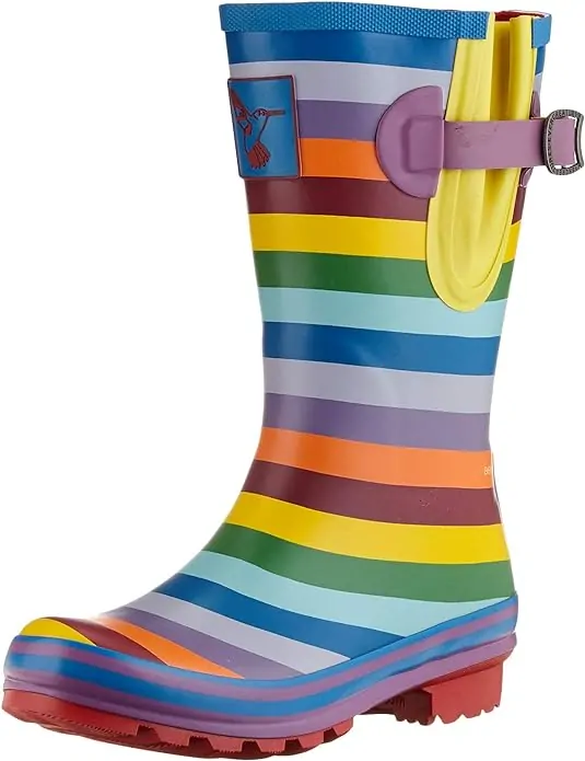 Dámské holínky gumáky Evercreatures Rainbow Short 