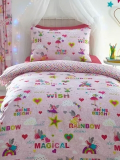 Povlečení rainbow duha jednorožec