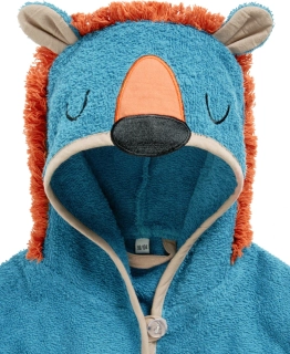 Dětský froté župan modrý jungle Playshoes