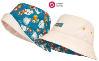 Klobouk 2v1 Playshoes s UV ochranou jungle
