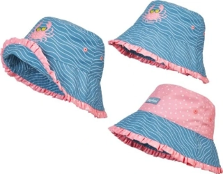 Klobouk Playshoes s UV ochranou krab 2v1