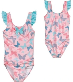 Playshoes Dětské plavky s UV ochranou 50+ motýl