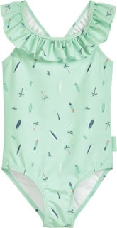 Jednodílné dívčí plavky surf palm Playshoes